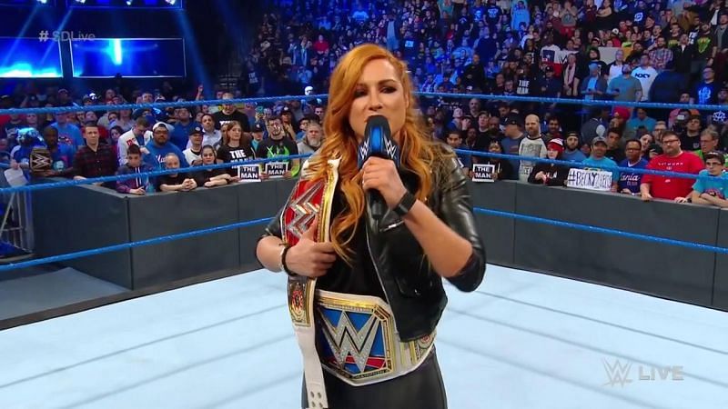 Becky-Two-Belt just can't catch a break!